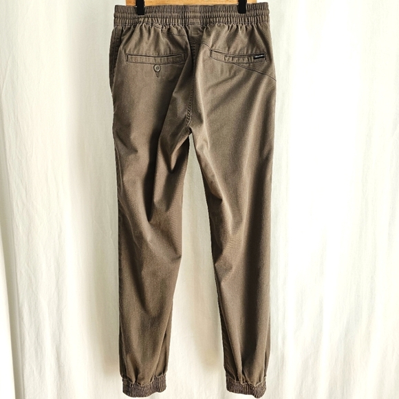 Volcom Womens Brown Jogger Pants - Picture 9 of 14
